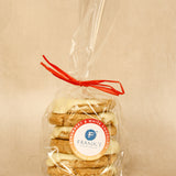 Frank's Luxury Biscuits - Strawberry & White Chocolate Dipped Oaties
