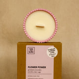 Time To Burn - Flower Power 15hr Candle